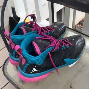 Nike Zoom Lunarlon Air Jordan South Beach Shoes Size 12